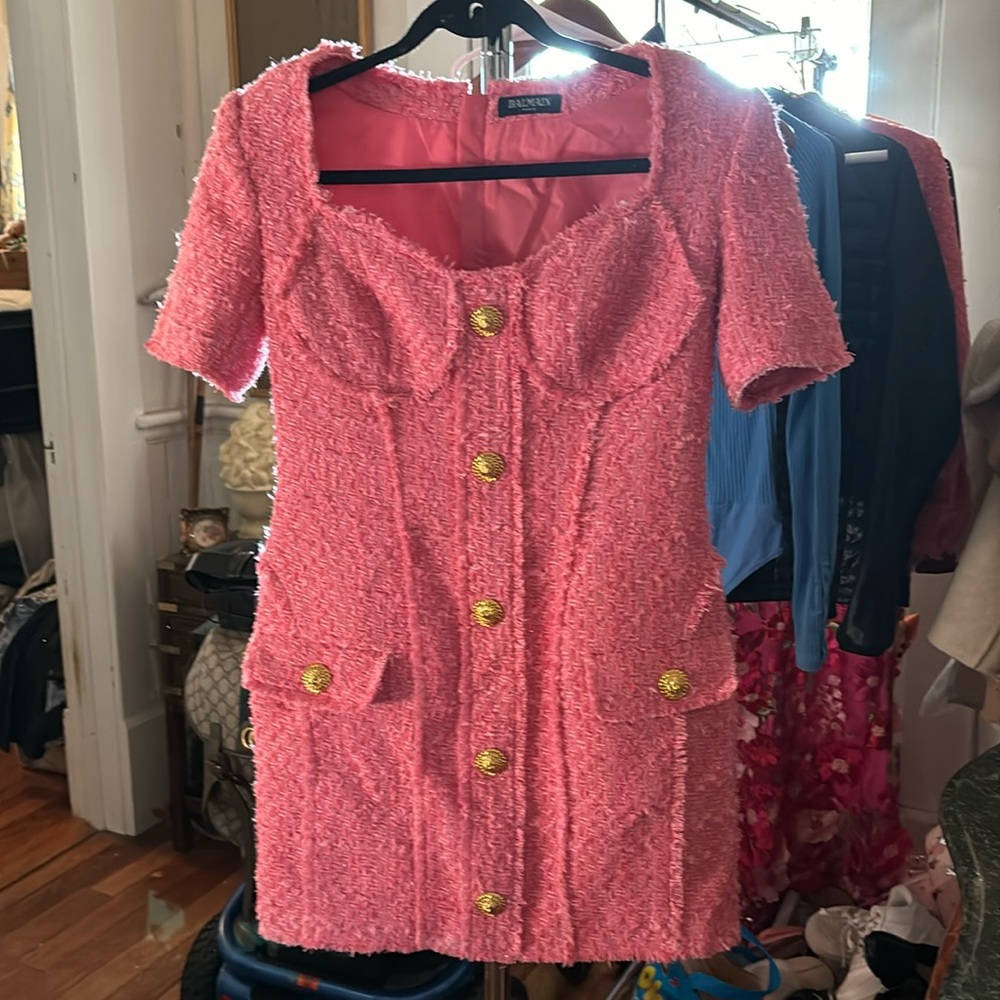 BNWT BALMAIN Hot Pink NWT sz XL (fits 6/8 IMO)